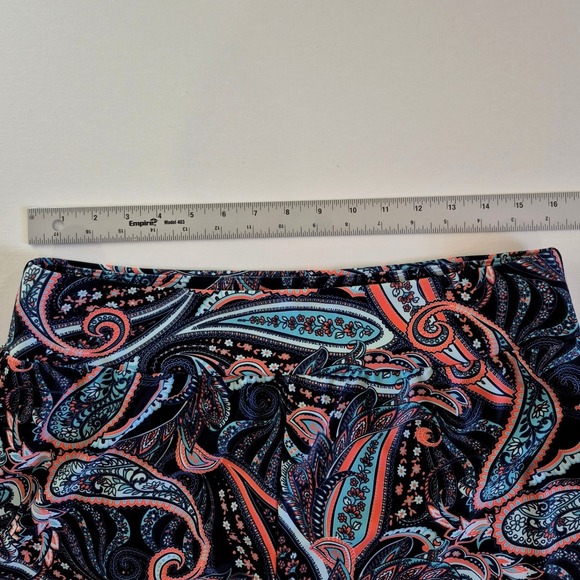 Ocean Blues Navy Blouson Tankini & Paisley Swim Shorts Set XXL - Picture 9 of 11